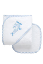 Load image into Gallery viewer, Baby Hooded Towel & Washcloth Set