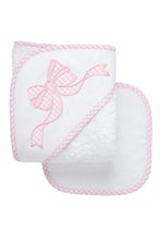 Load image into Gallery viewer, Baby Hooded Towel & Washcloth Set