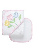 Load image into Gallery viewer, Baby Hooded Towel & Washcloth Set