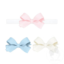 Load image into Gallery viewer, 3 Pack tiny GG Bow w/ Band
