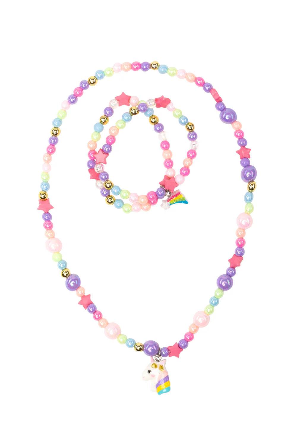 Cheerful Unicorn Necklace Set