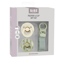Load image into Gallery viewer, Colour Pacifier &amp; Loop Clip Gift Set
