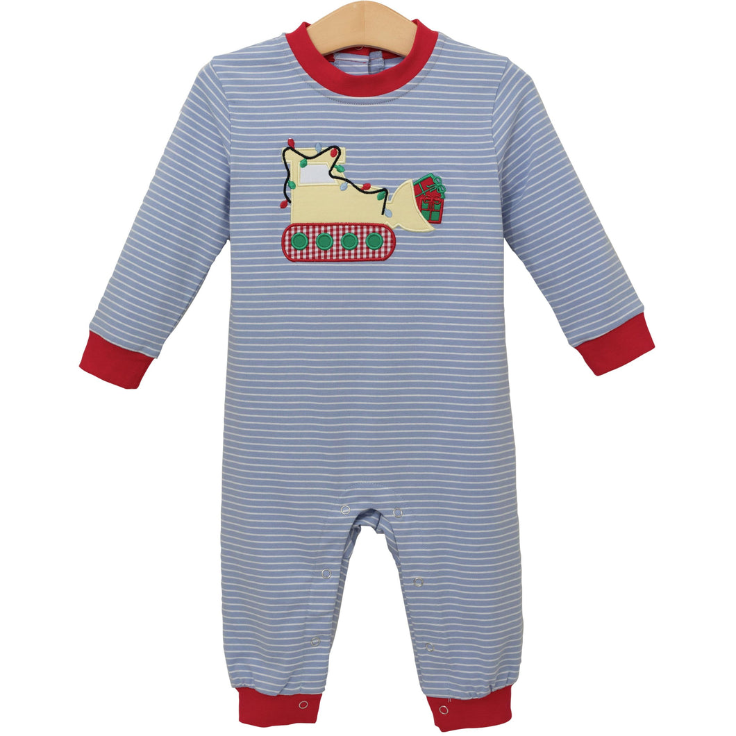 Constructing Christmas Romper