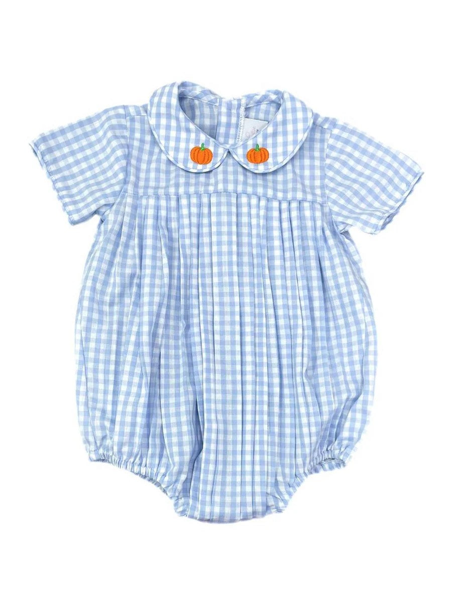 Finn Blue Gingham Bubble