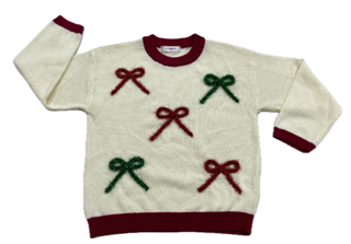 Iris Christmas Bow Sweater