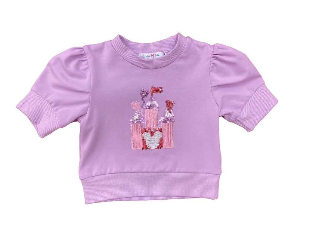 Castle Pink Sequin Shirt