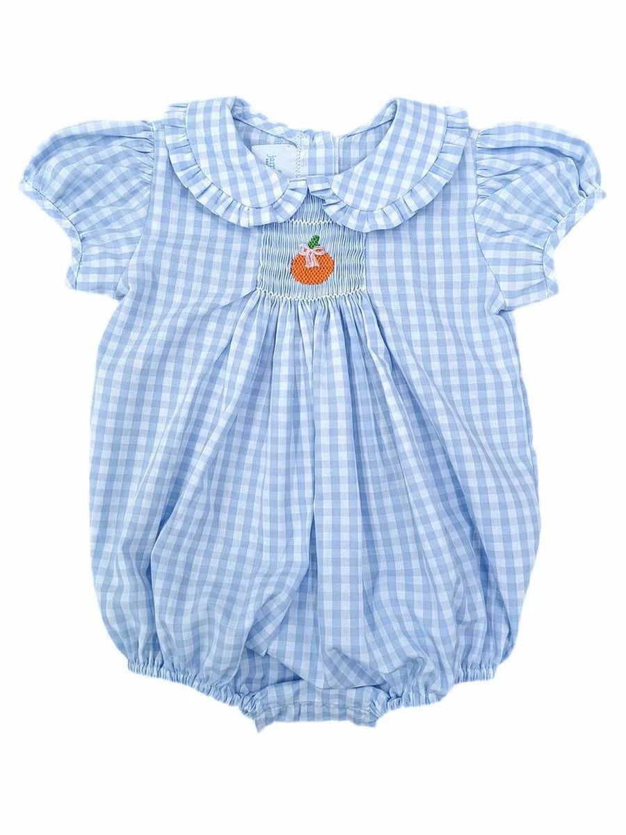 Margaret Blue Gingham Bubble