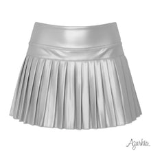 Load image into Gallery viewer, Mini Pleated Shimmer Skort
