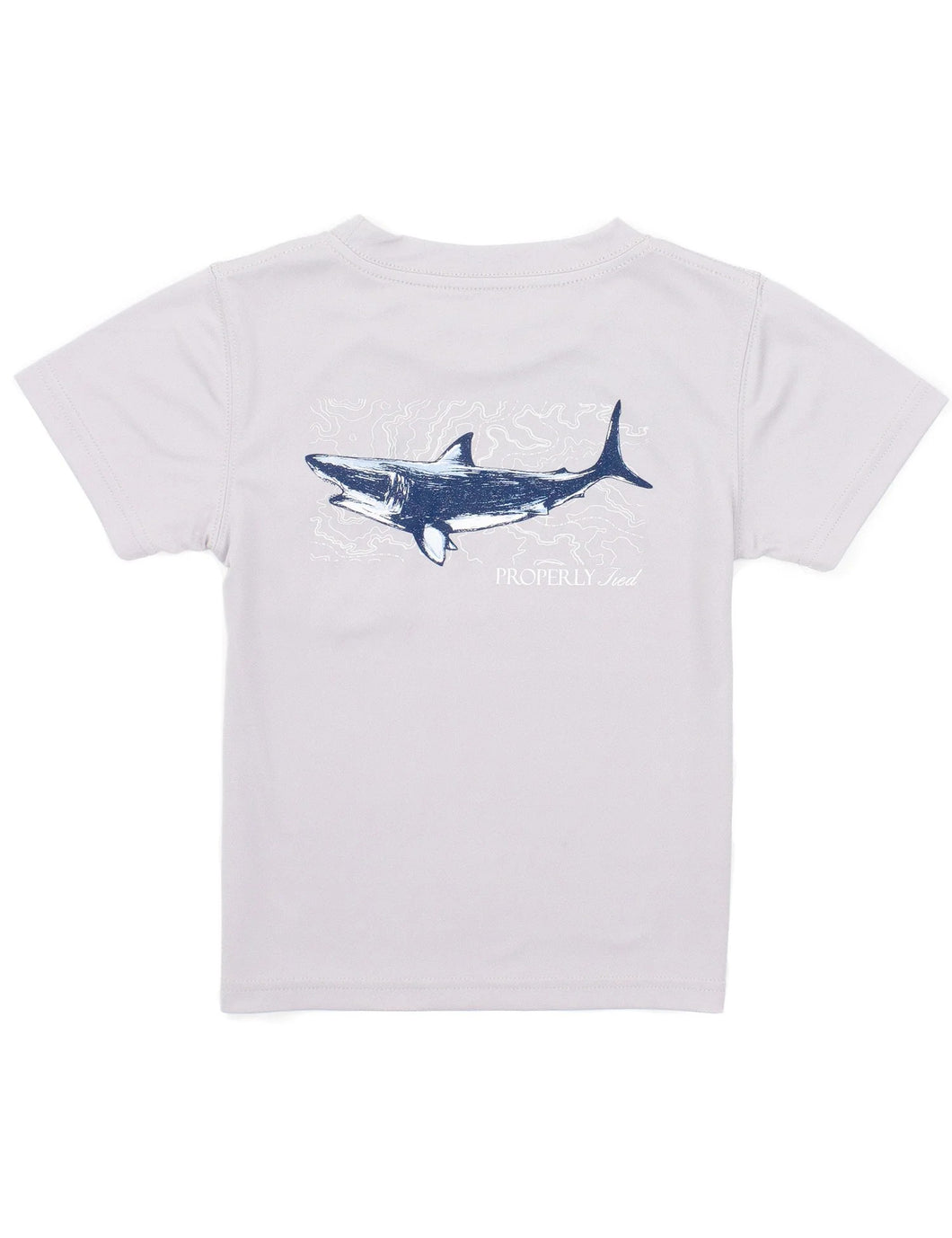Performance Tee- Shark Ice Grey
