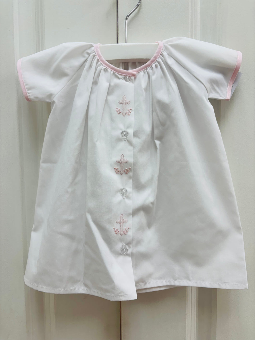 Pink Cross Day Gown