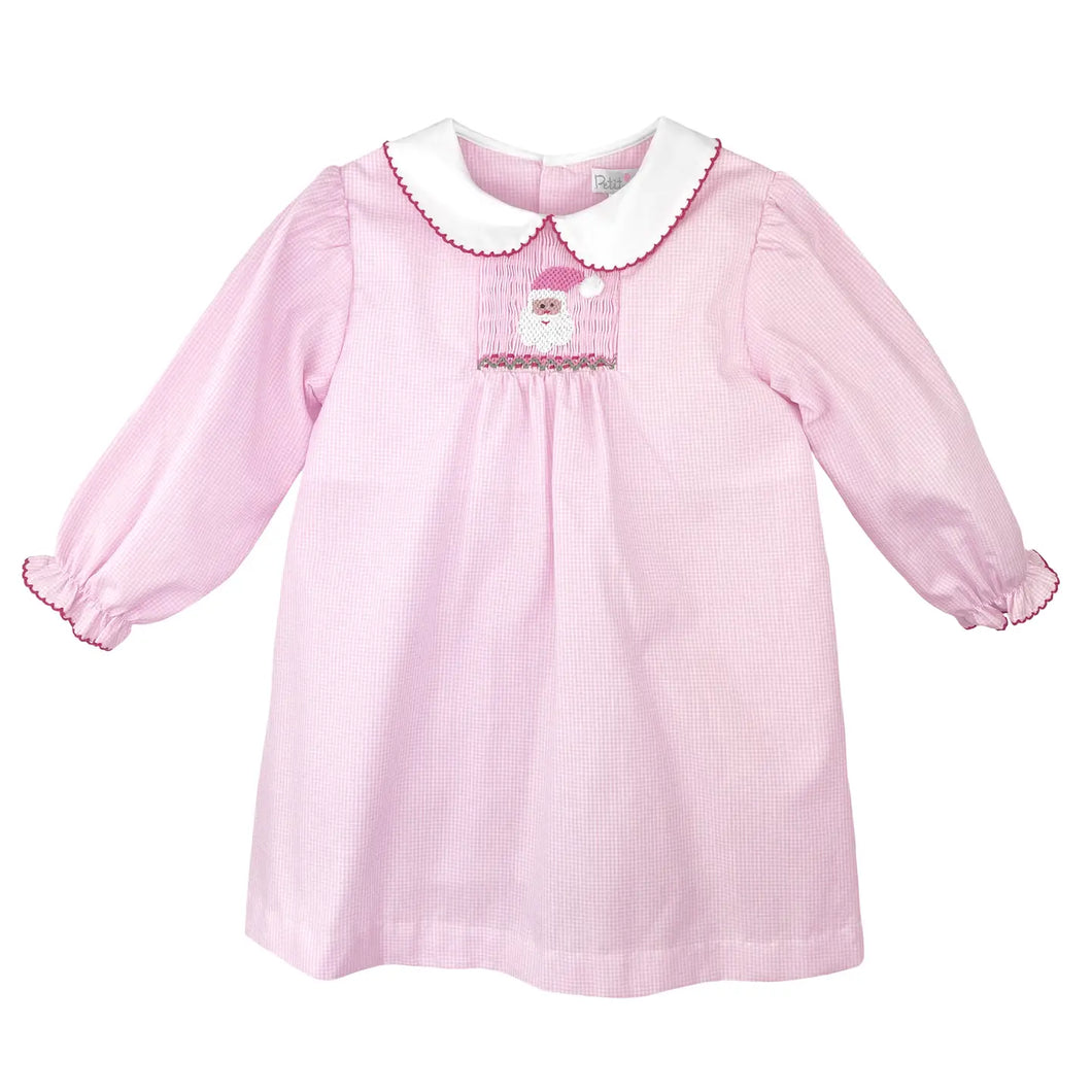 Santa Smocked Dress