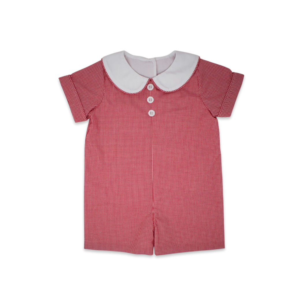 PRESALE - Sims Shortall - Red Minigingham