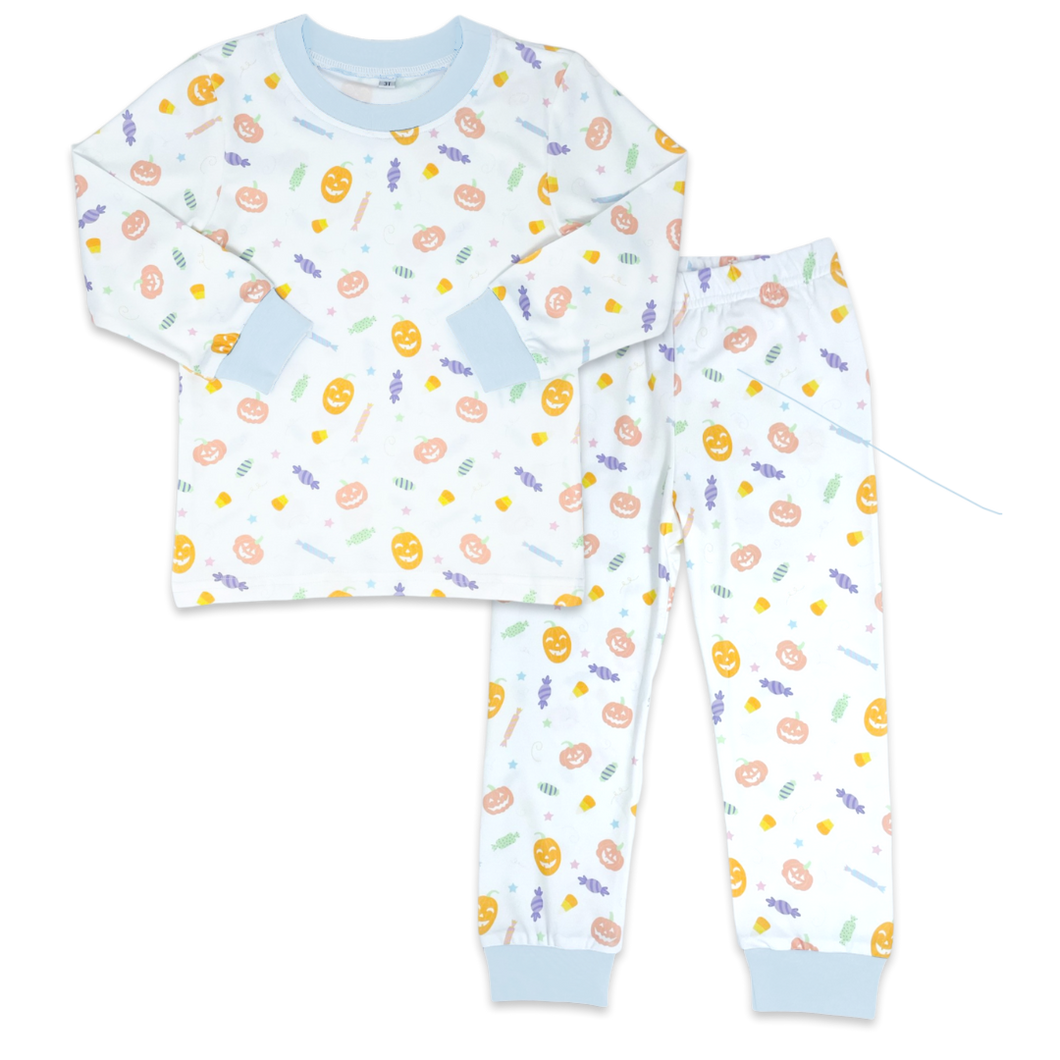 Sweet Pea PJ - Blue Halloween