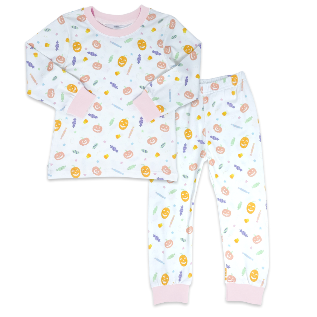 Sweet Pea PJ - Pink Halloween