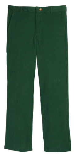 Classic Pant - Hunter Green Corduroy