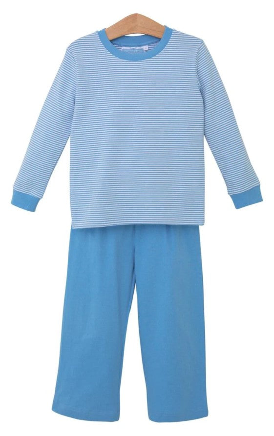 Miller Pants Set - Cornflower Blue Stripe