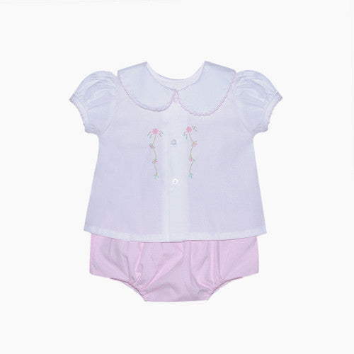 Avery Diaper Set- Flowers