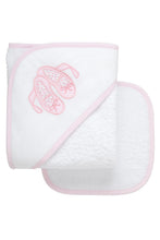 Load image into Gallery viewer, Baby Hooded Towel &amp; Washcloth Set

