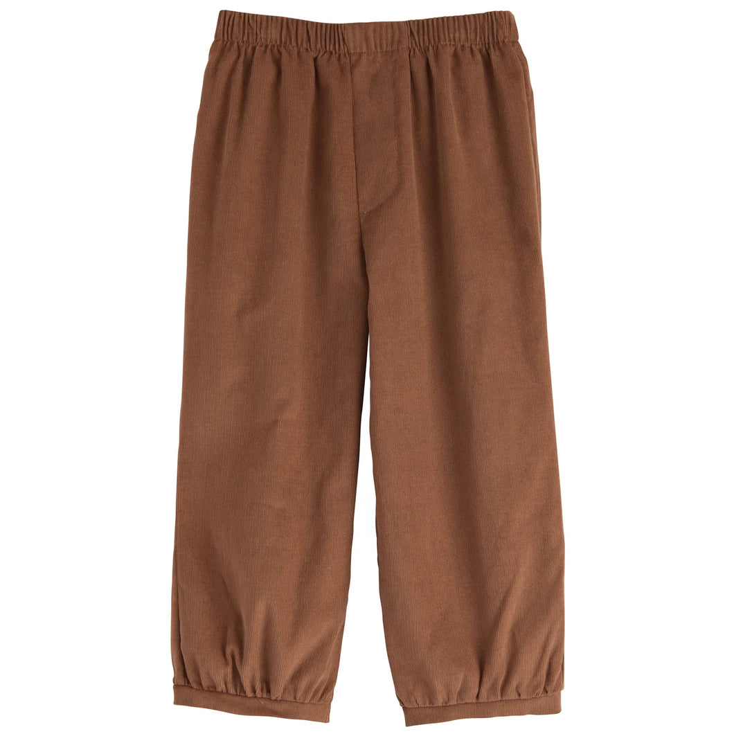 Banded Pant- Chesnut Corduroy