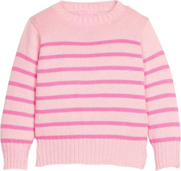Striped Sweater- Pink
