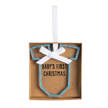 Load image into Gallery viewer, Baby's First Christmas Ornament
