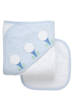 Load image into Gallery viewer, Baby Hooded Towel &amp; Washcloth Set
