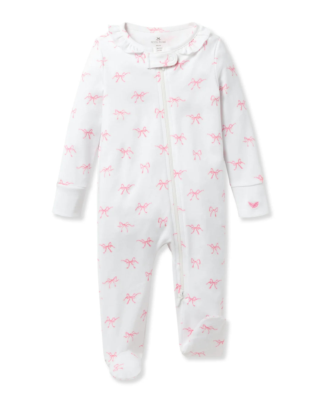 Blushing Bows Pima Romper