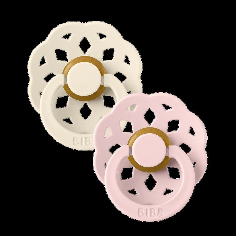 Boheme Paci 2 pack Ivory/blossom
