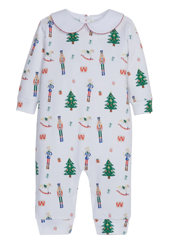 Boy Printed Playsuit - Nucracker