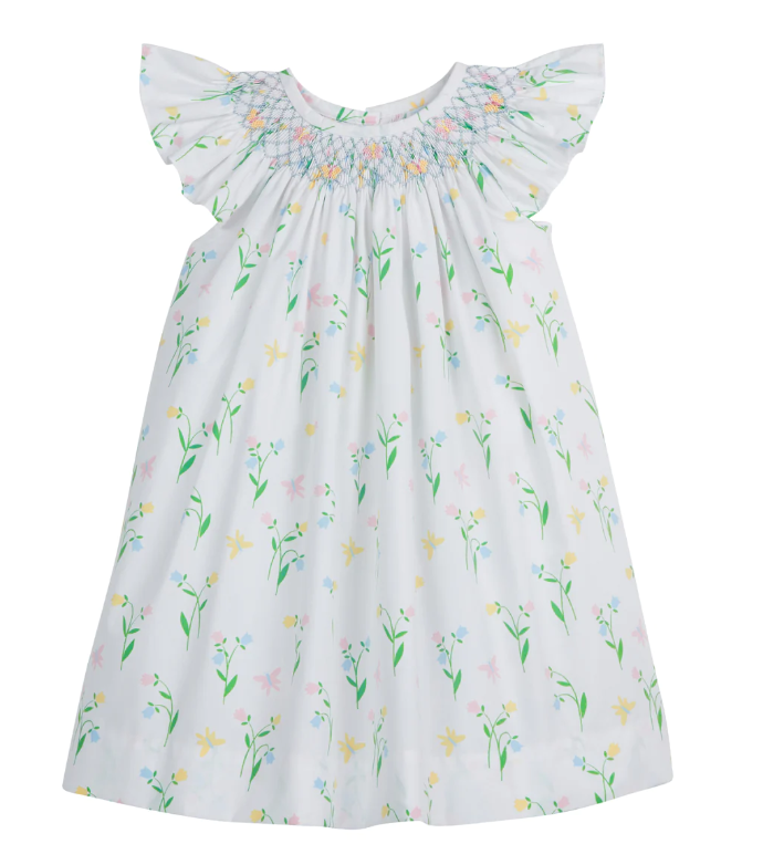 Bishop Dress - Butterfly Garden