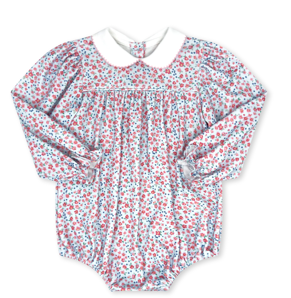 Charleston Bubble Long Sleeve - Townhouse Floral