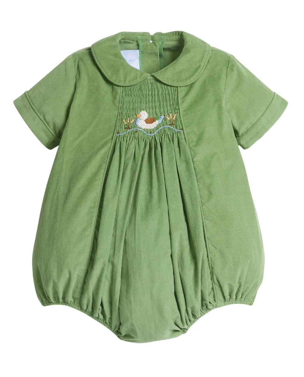 Chest Smocked Bubble- Mallard