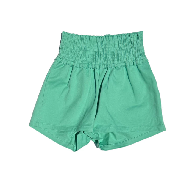 Chloe Shorts Teal Twill