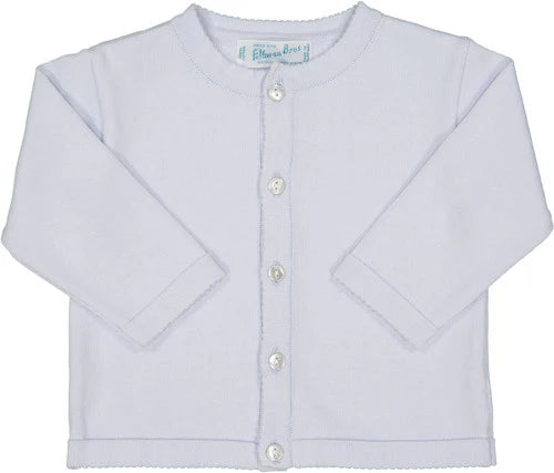 Classic Knit Cardigan- White