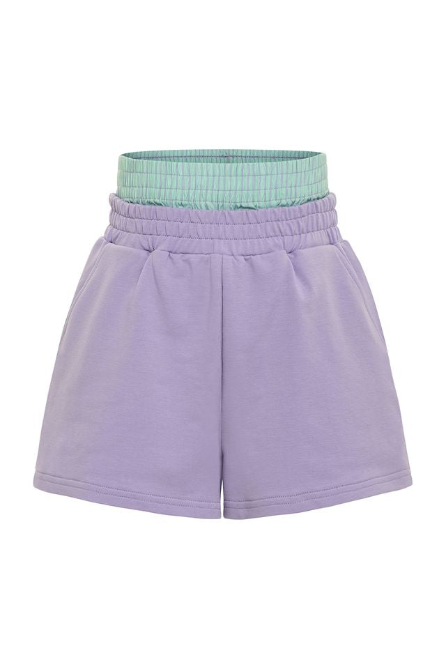 Comer Short- Purple