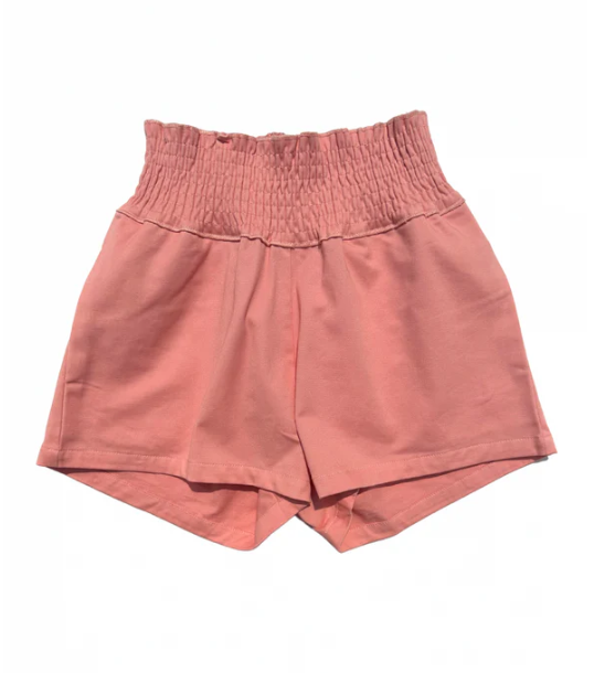 Chloe Shorts Coral Twill