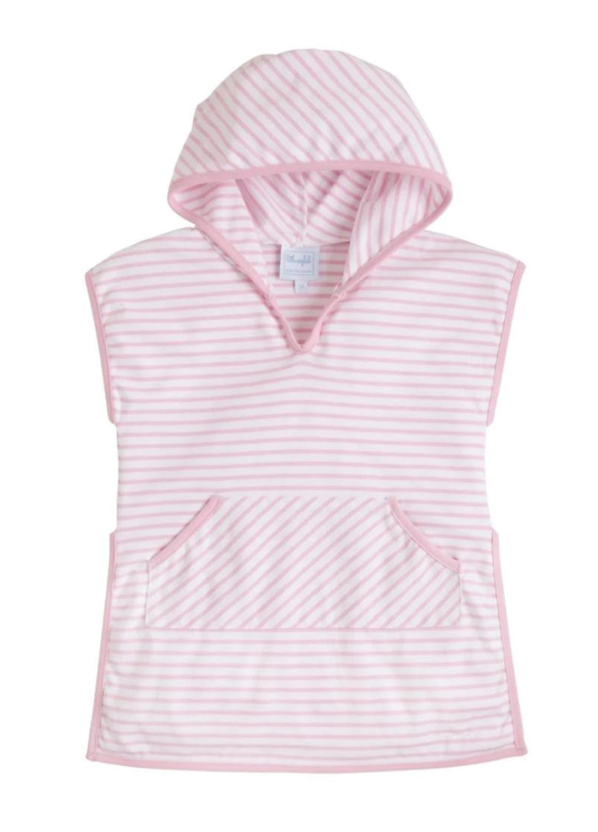 Girls Beach Popover - Light Pink