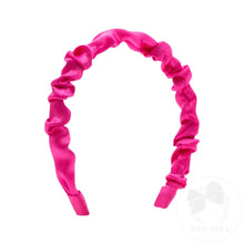 Load image into Gallery viewer, Ruffle Satin Headband
