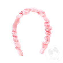Load image into Gallery viewer, Ruffle Satin Headband
