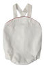 Cross Back Bubble White
