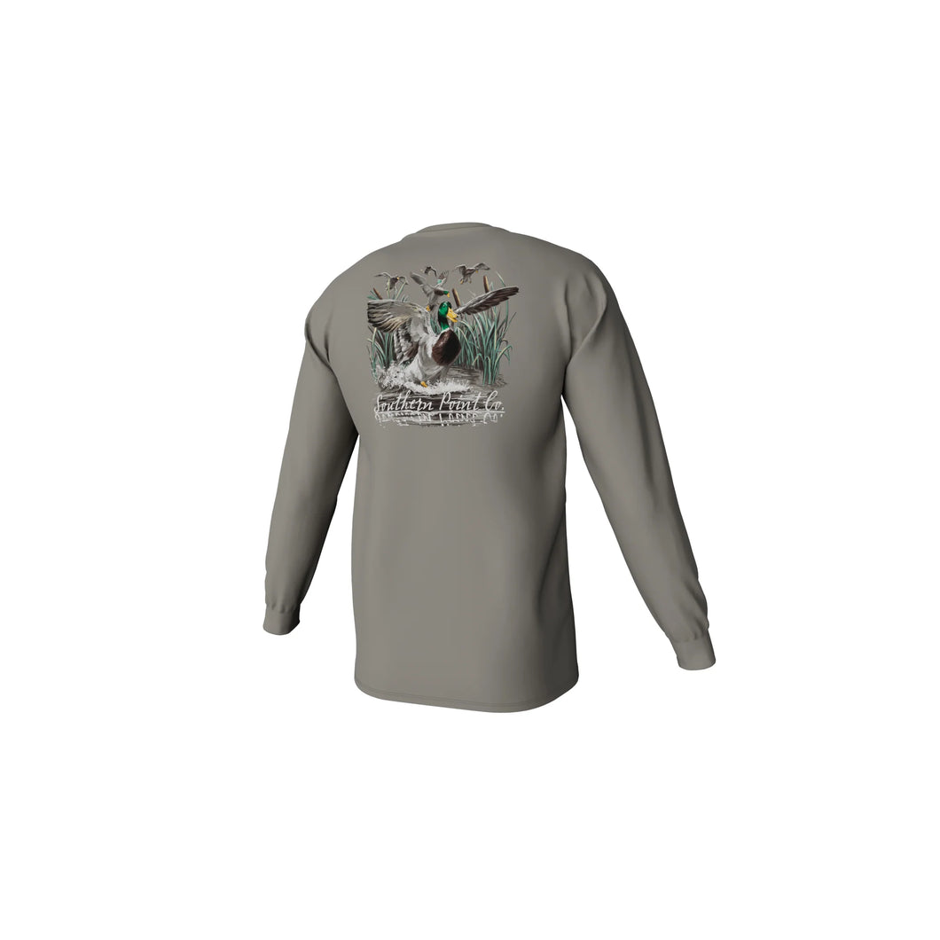 Youth Cupped Ducks LS Tee