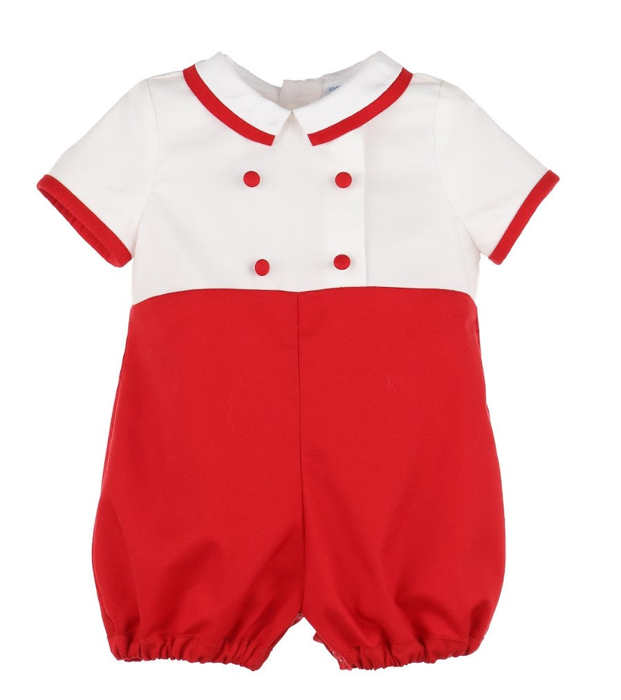 Two Tone Boy Bubble - Red