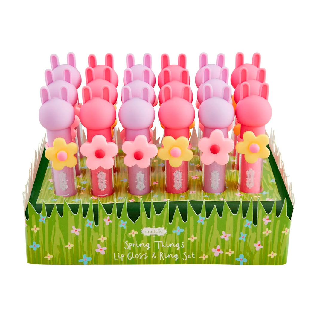 Easter Rings with Lip Gloss