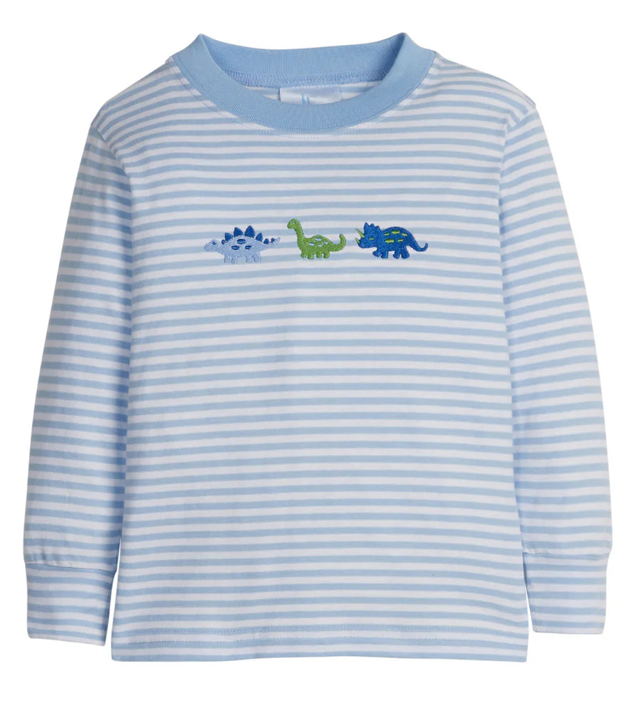 Embroidered T-Shirt- Dinosaur