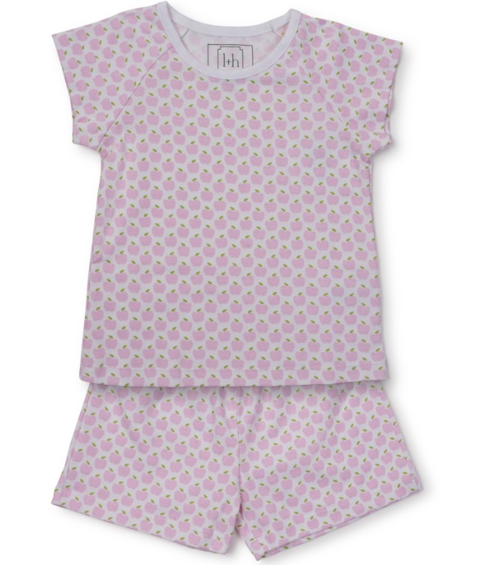 PRESALE - Emery Short Set - Pink Apples