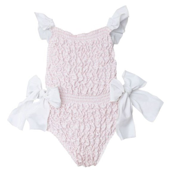 Retro Flowers Frilled Swimsuit