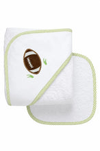 Load image into Gallery viewer, Baby Hooded Towel &amp; Washcloth Set
