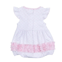 Load image into Gallery viewer, Gingham Dots Ruffle Bubble
