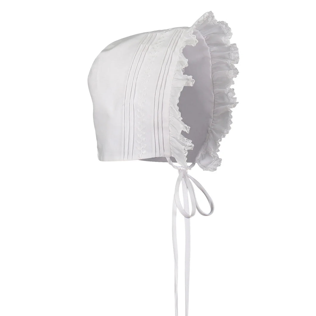 Vintage Bonnet- White