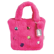 Load image into Gallery viewer, Glitzy Faux Fur Purse
